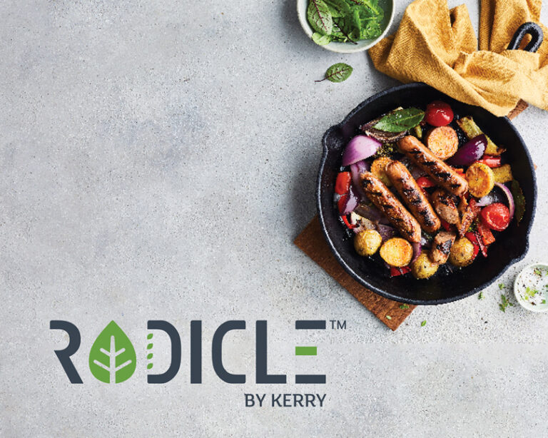 O portfólio de soluções alimentares plant-based Radicle é o mais novo lançamento da Kerry, empresa líder mundial em Taste & Nutrition.