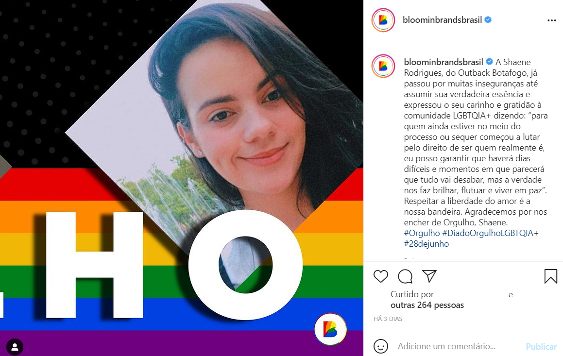 Marcas de várias localidades e segmentos não deixaram passar em branco o mês e o dia do orgulho LGBTQIA+ e entraram com tudo nesta luta.