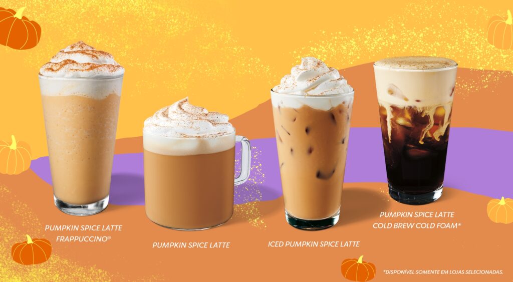 Starbucks relança no Brasil linha de bebidas especiais para o Halloween