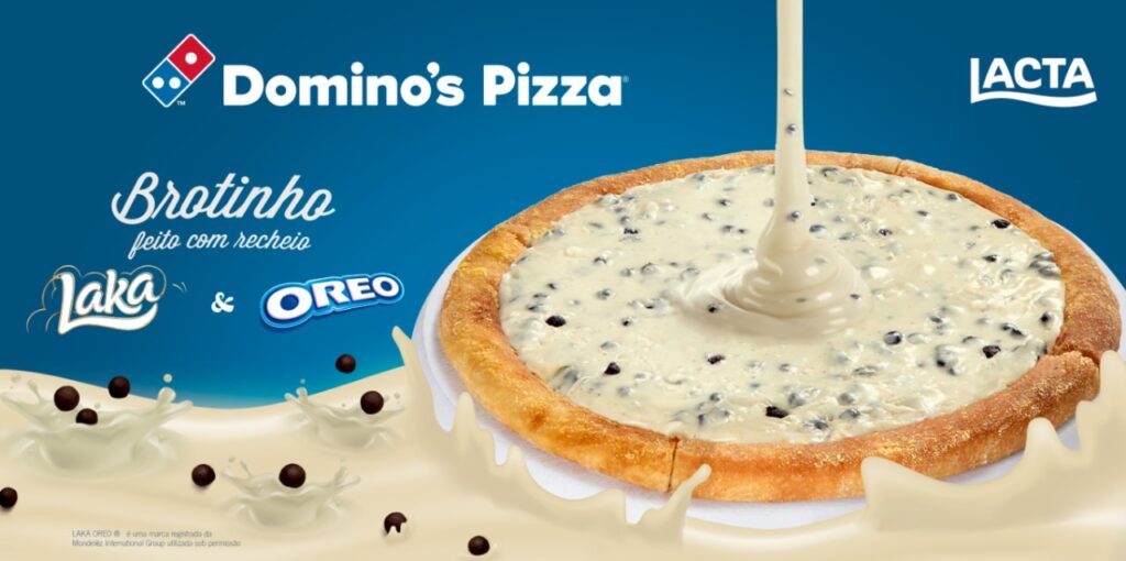 Domino's lança brotinho de Laka e Oreo